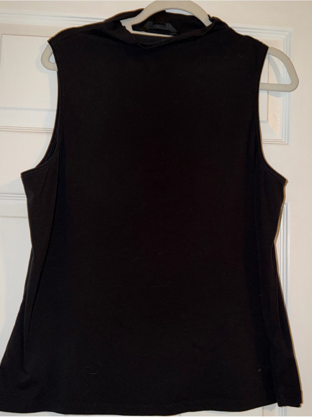 Athleta Black Sleeveless Light turtleneck